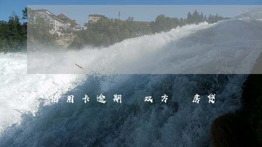 信用卡逾期 双方 房贷 信用卡逾期 双方 房贷